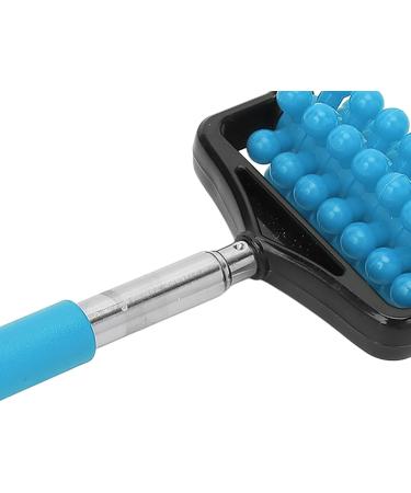 Adjustable Telescopic Back Massager for Pain Relief | Blue Sore Muscle Tool for Men & Women | International Shipping - Buy Online on SooperMarket.com