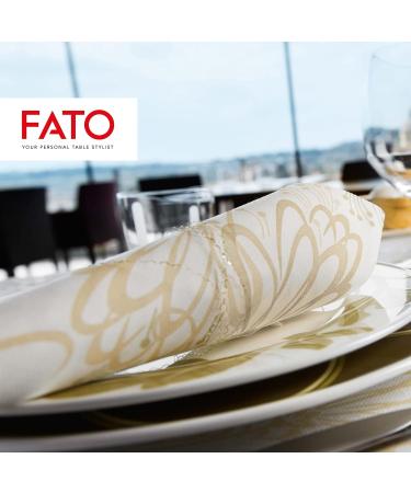 Fato Airlaid Dry Paper Napkins - Textile Effect 50 Pack 40x40 cm | Boulevard Decor - International Shipping - Buy Online on SooperMarket.com