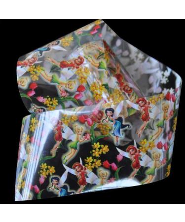Nail art - nail foil - transfer foil - colorful/transparent - Tinkerbell/fairytale world - 1400-146