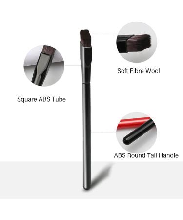 Eyebrow Brushes 6 Piece Eyebrow Brush Kit Easy Cleaning for Home Travel and Office - Buy Online on SooperMarket.com