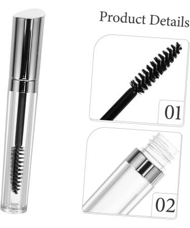 Hemoton Mascara Tube Clear Mascara Tube Mascara Eyelash Cream Bottle Mascara Containers Empty Plastic - Buy Online on SooperMarket.com