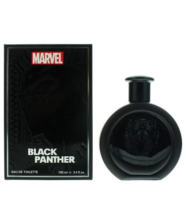 Marvel Eau De Toilette Spray Black Panther 3.4 Ounce 3.4 Fl Oz (Pack of 1) Black Panther