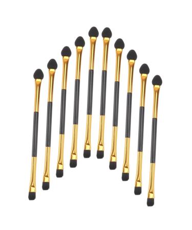 NOLITOY 20pcs Double Ended Eyeshadow Brush Makeup Brush Dual Sided Eyeshadow Brush Eye Makeup Accessory Miss 12x0.5cm As Shown