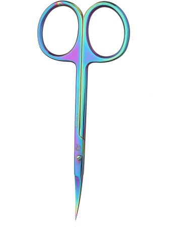 Cuticle Nail Scissors Multi Purpose Small Manicure Scissors Pedicure Finger & Toe Nail Cuticle Scissors Professional Thin toenail Scissors Eyebrow Scissors for Men and Women (Multi Colour) - Buy Online on SooperMarket.com
