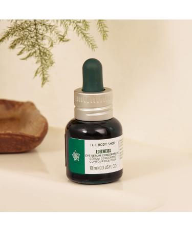 The Body Shop Edelweiss Eye Concentrate 10ml | Vegan Formula | Smoothes Under Eye Area - Buy Online on SooperMarket.com