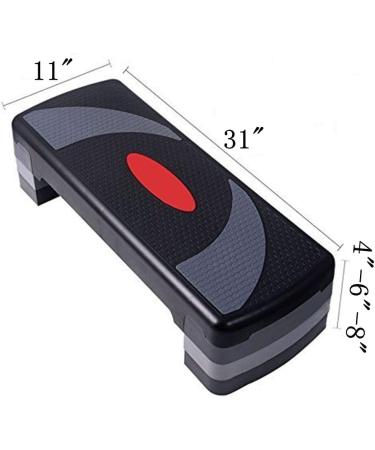 KLB Sport 31 Adjustable Aerobic Stepper for a Dynamic Workout - Buy Online on SooperMarket.com