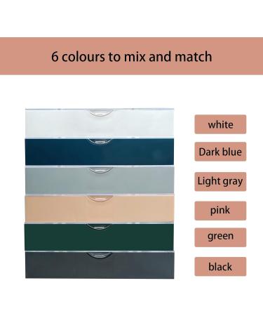 Portable Acrylic Case For Prevent Dust And Dirt Maintain The Cleanliness Suitable For Salons And Personal Use Adjustable Storage Solution dark green - Buy Online on SooperMarket.com