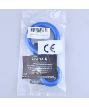 Azarxis 35kN Figure of Eight Descender - Blue Climbing Gear for Outdoor Recreation | International Shipping - Buy Online on SooperMarket.com