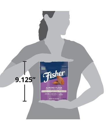 Fisher Almond Flour 32oz - Gluten-Free, Non-GMO, Keto, Paleo, Vegan Friendly, Unblanched, Super-Finely Ground - Buy Online on SooperMarket.com