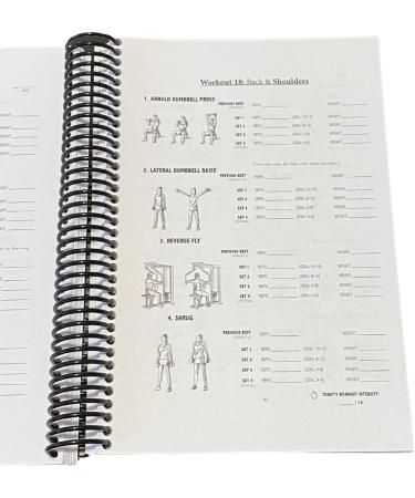 Weightlifting Gym Buddy Journal by Habit Nest: 12-Week Trainer & Progress Tracker | Fitness Planner with 65 Guided Workouts - Buy Online on SooperMarket.com
