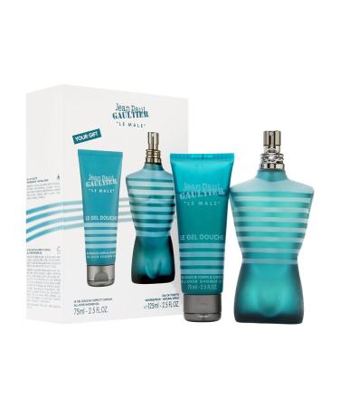 Jean Paul Gaultier By Jean Paul Gaultier For Men Eau De Toilette Spray 4.2 Ounce and Shower Gel 2.5 Ounce