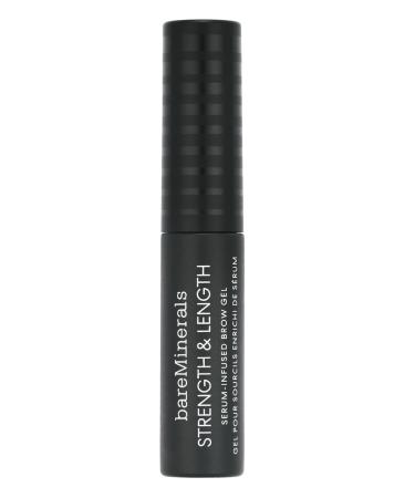 bareMinerals Strength & Length Serum-Infused Brow Gel | Vegan Eyebrow Gel for Tints Shapes & Defines | International Shipping Available - Buy Online on SooperMarket.com