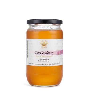 Raw Honey Thistle Honey 900g Pure 100% Natural Thistle Honey