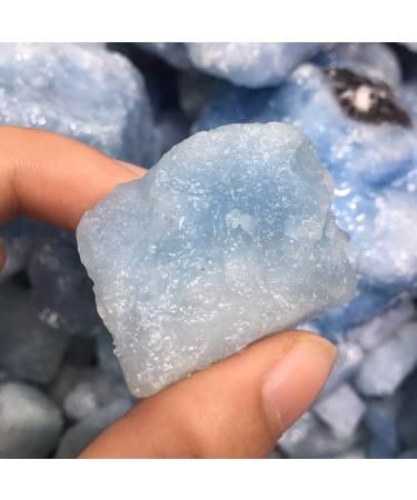 Crystal Natural raw Aquamarine Quartz Crystal Rough Rock Gemstone Natural Gemstones and Minerals Suitable for Home Office Decoration FZUGEDRLI - Buy Online on SooperMarket.com