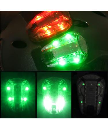 Mioyoow Tactical Helmet Light | Designable IR LED Flashlight for Adventurers | Green Tactical Klipp Light (No Battery) - Buy Online on SooperMarket.com