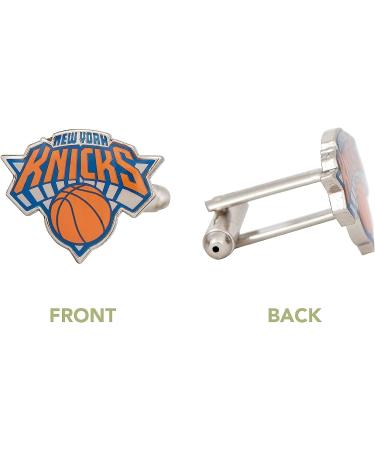 New York Knicks NBA Logo Cufflinks - Official Team Formal Wear - Buy Online on SooperMarket.com
