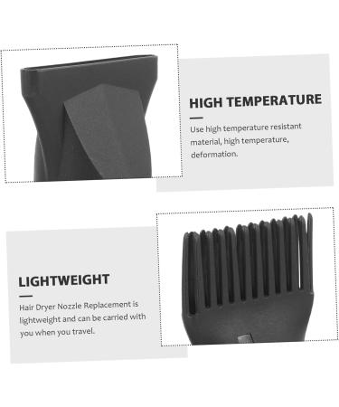 VILLCASE 10pcs Hair Styling Tips Hair Dryer Nozzles and Combs Blow Dryer Brush Styling Brush Nylon Tuyere - Buy Online on SooperMarket.com