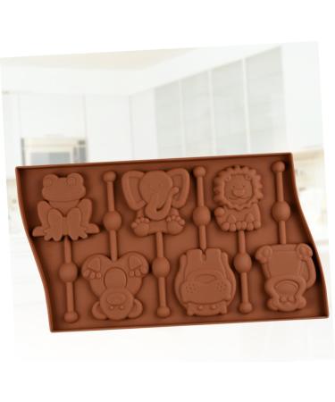 MAGICLULU 3pcs 6 Fondant Molds Animal Cake Baking Mold Silicone Gummy Mold Animal Stencils Ice Block Mold Silicone Baking Molds Candy Molds Baking Fondant Mold Cartoon Lollipop Mold mediumx3pcs As Shownx3pcs - Buy Online on SooperMarket.com