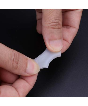 FOMIYES Gel Toe Sleeves Protectors Tube - 5 Pairs for Bunion, Blisters, Corns, Hammer Toes - Cushioned, Breathable Toe Wrap Covers - Toe Separators Brace for Toe Nail Loss and Friction Relief - Buy Online on SooperMarket.com