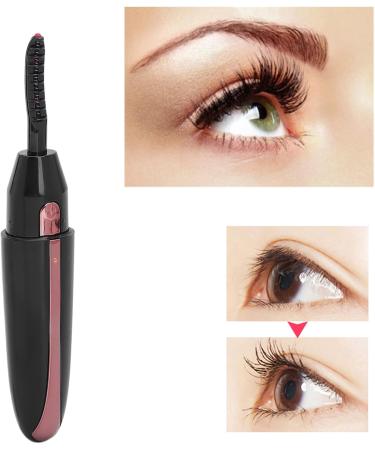 Verdant Touch Long Lasting Eyelashes Curl Tool Electric Heated Eyelash Curler USB Rechargeable Quick Curl Tool for Long Lasting Eyelashes Black - Buy Online on SooperMarket.com