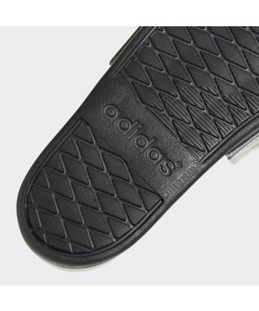adidas Women's Adilette Comfort Slides Sandal - Silver Metallic - Size 8 - Buy Online on SooperMarket.com