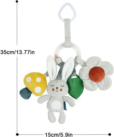 Buy YouDing Stroller Mobile - Soft Plush Activity Toys for Babies | Sensory Travel Stroller Toy for Newborns & Toddlers - Buy Online on SooperMarket.com