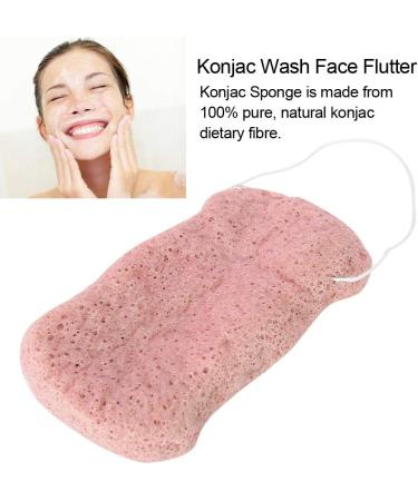 Buy Regular Konjac Sponge for Body - Large Scraper & Pore Cleaning Tool - International Shipping Available - Buy Online on SooperMarket.com