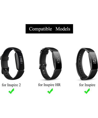 Breathable Black Ankle Band for Fitbit Inspire/Inspire HR - Replacement for Inspire 2 - Compatible Design - Buy Online on SooperMarket.com