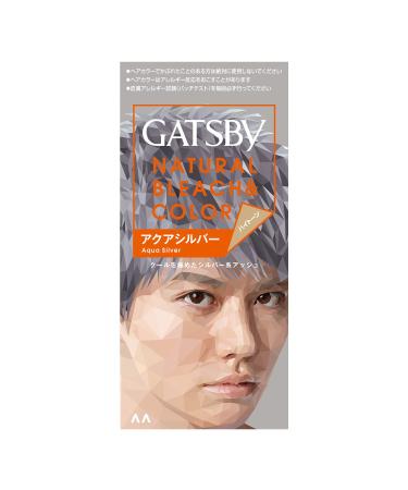 Mandom Gatsby Natural Bleach Color Aqua Silver