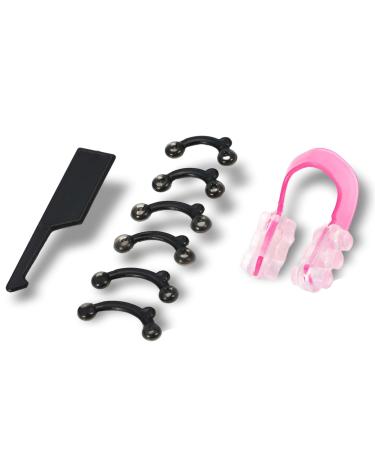 Nose Shaper 3 Type Nose Lifter and Nose Clip Kit ABS Resin & Silicone Nose Lifting Clip Nose Slimmer Device Unisex Nose Up Beauty Tool