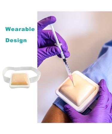 Injection Pad - Plastic Intramuscular Injection Practice/Trainng Pad Kit for Nurse Nursing Students im sq Shot 2 Pack - Buy Online on SooperMarket.com