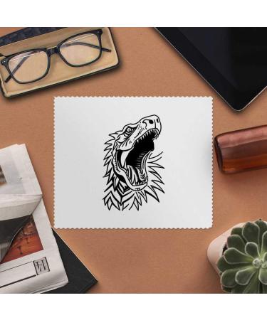 Buy 2 Roaring T-Rex Microfiber Lens Cleaning Cloths - Perfect for Glasses & Screens | Fast International Shipping - Buy Online on SooperMarket.com