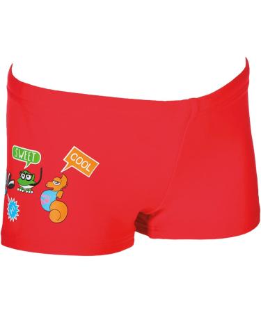 Arena Children's AWT Kids Boy Short Swim Trunks - Red - Best Quality & Fast International Shipping - Buy Online on SooperMarket.com