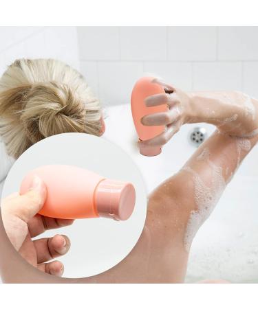 3 Piece Travel Bottle Set - 60ml Refillable Squeeze Bottles for Toiletries Shampoo & Conditioner with Storage Bag - Perfect for International Travel - Buy Online on SooperMarket.com