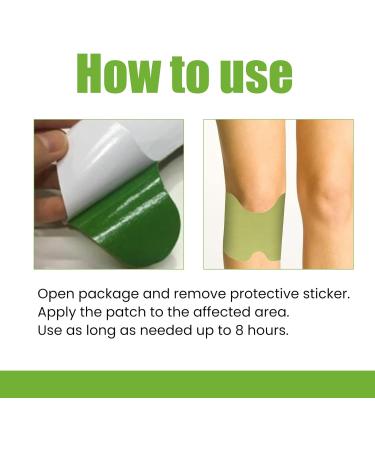 50pcs Wormwood Pain Relief Patch - Moxibustion Heat Paving for Knee Back & Neck Sore Muscles - Buy Online on SooperMarket.com