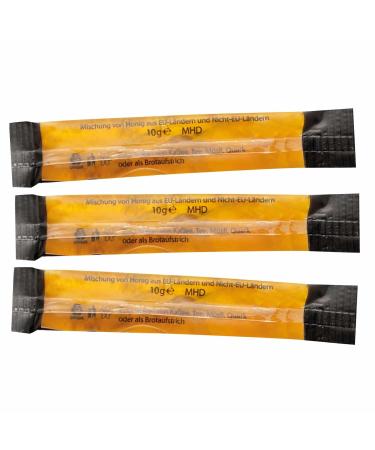 Coffeefair Honey Sticks - 100 x 10g Portion Sticks Counter Display | International Shipping Available - Buy Online on SooperMarket.com