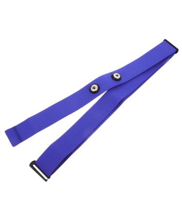 Goohochy Heart rate breast belt Sports devices Sport Devices Replacement Arm strap for heart frequency knife replacement belt for heart rate knives Comfortable chest strap Belt for the breast wireless monitor Rosa 17.00x3.00x0.10cm blue