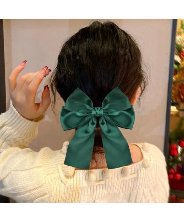 Green Barrette Hair Clips for Women Bowknot French Barrette for Girls St. Patrick's Day Hair Accessories for Party Carnival Saint Bow Hair Clip - Buy Online on SooperMarket.com