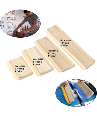 INTBUYING Screen Printing Squeegee - 6.3 Wooden Handle with Rubber Blade - Buy Online on SooperMarket.com