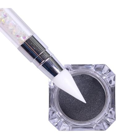 Nail Art Sculpture Pens Silicone Dual Head Manicure Carving Pen Rhinestone Beads Picker Tool Beauty Tools - Buy Online on SooperMarket.com