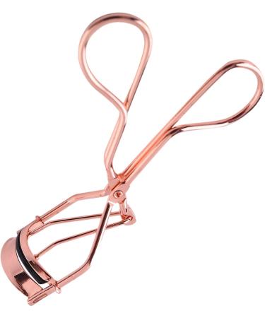 Prakti 1pc Rose Gold Makeup Eyelash Curler Curling Stainless Steel Grip Eyelash Clip Eyelash Cosmetic Makeup Tools Accessories - Buy Online on SooperMarket.com