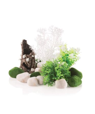 Biorb 78134 Decor Set Fairytales - Aquaria decoration with realistic artificial aquatic plants roots and stones for beautiful aquarium design - for fresh water and sea water Fairytales 15 liters
