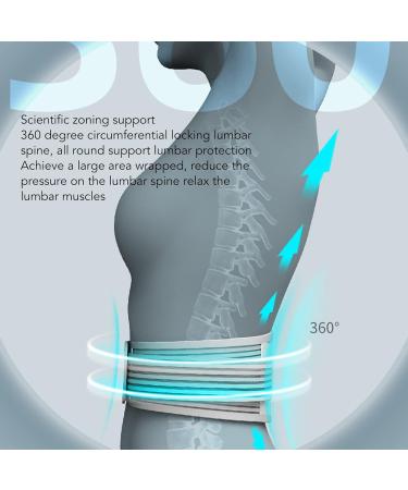 Buy Breathable Ergonomic Lumbar Support Belt | Elastic Waist Protection for Lower Back Pain Relief | Sports & Personal Care - Buy Online on SooperMarket.com