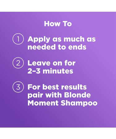 Not Your Mother's Blonde Moment Conditioner 2-Pack | Purple Conditioner for Blondes - Reduces Brass & Moisturizes Hair - Buy Online on SooperMarket.com