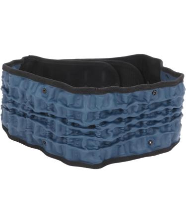 Inflatable Decompression Belt for Back Pain Relief | Professional Lumbar Support - Blue - Buy Online on SooperMarket.com