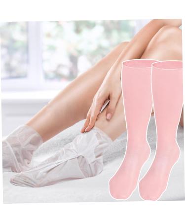 Moisturising Socks 1Pair Anti Slip Elastic Silicone Socks Comfortable Overnight Gel Socks Reusable Foot Moisturiser Socks for Repairing Dry Feet (Pink) Style2 - Buy Online on SooperMarket.com