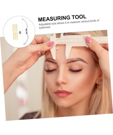 Beavorty 3pcs Bow Eyebrow Ruler Eyebrow Shaping Kit with Stencils Eyebrow Positioning Tool Eyebrow Line - Buy Online on SooperMarket.com