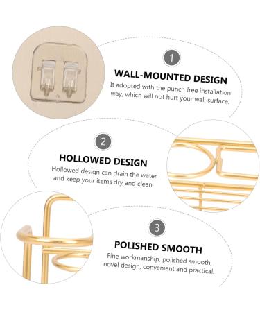 Zerodeko 2-Pack Rustproof Toothbrush Holder & Cup - Elegant Bathroom Organizer for Toothbrushes Razors & Makeup Brushes - Light Luxury Steel Design (24x14cm) - Buy Online on SooperMarket.com