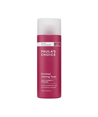 Paula's Choice Skin Recovery Calming Toner, 6.4 Ounce Bottle Toner for The Face, for Sensitive Facial Skin and Dry Redness-Prone Skin