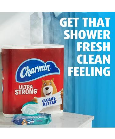 Charmin Flushable Wipes - 160 Total Wipes (4 packs, 40 Wipes Per Pack) - Buy Online on SooperMarket.com